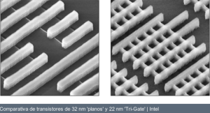 Intel inventa un transistor 3D para fabricar chips más diminutos